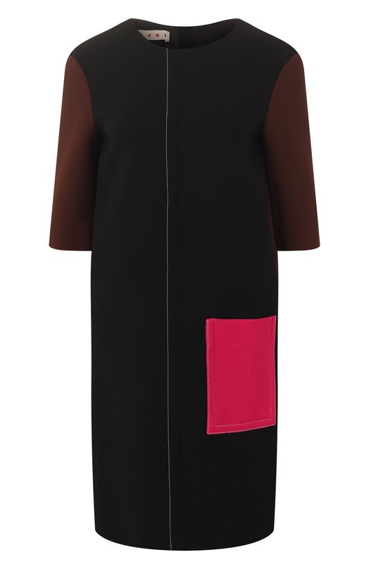

Шерстяное платье Marni, Разноцветный