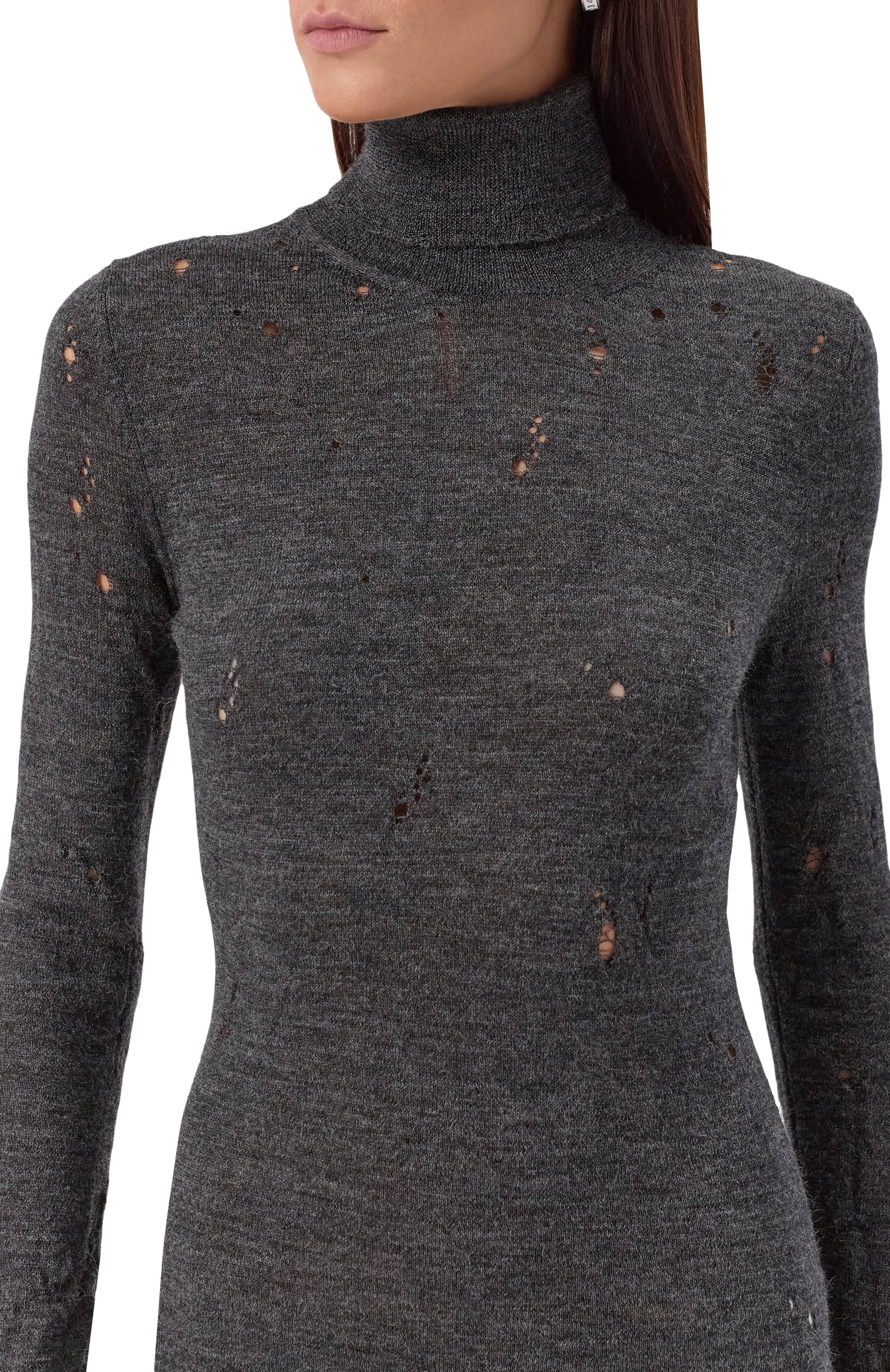 Шерстяное платье MM6, арт. S52DD0073/M13134, фото 5