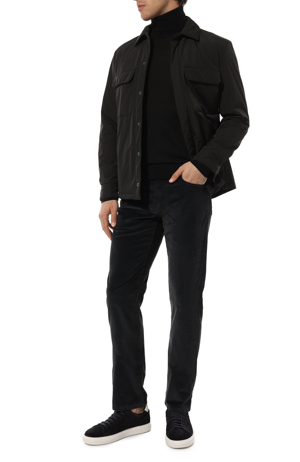 Вельветовые брюки CANALI, арт. 91519/PT01116, фото 2