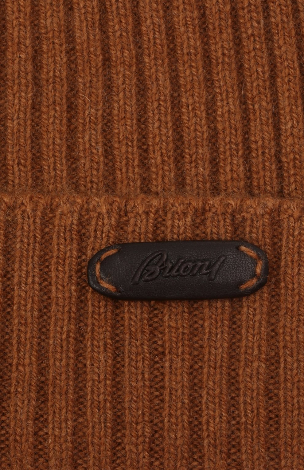 Кашемировая шапка BRIONI коричневого цвета по цене 39950 руб., арт. 04M80L/01K23, фото 3 Кашемировая шапка BRIONI, арт. 04M80L/01K23, фото 3