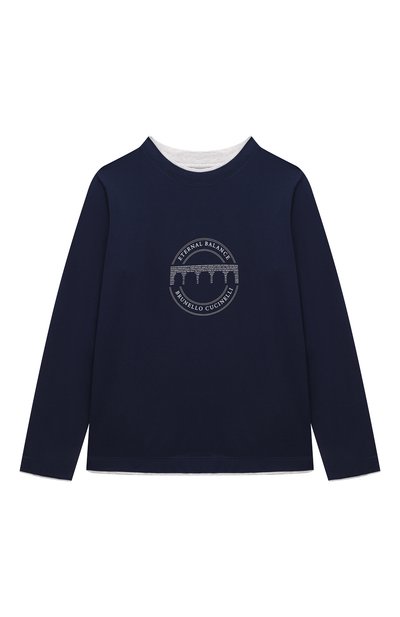 Хлопковый лонгслив BRUNELLO CUCINELLI, арт. B0B13T176C
