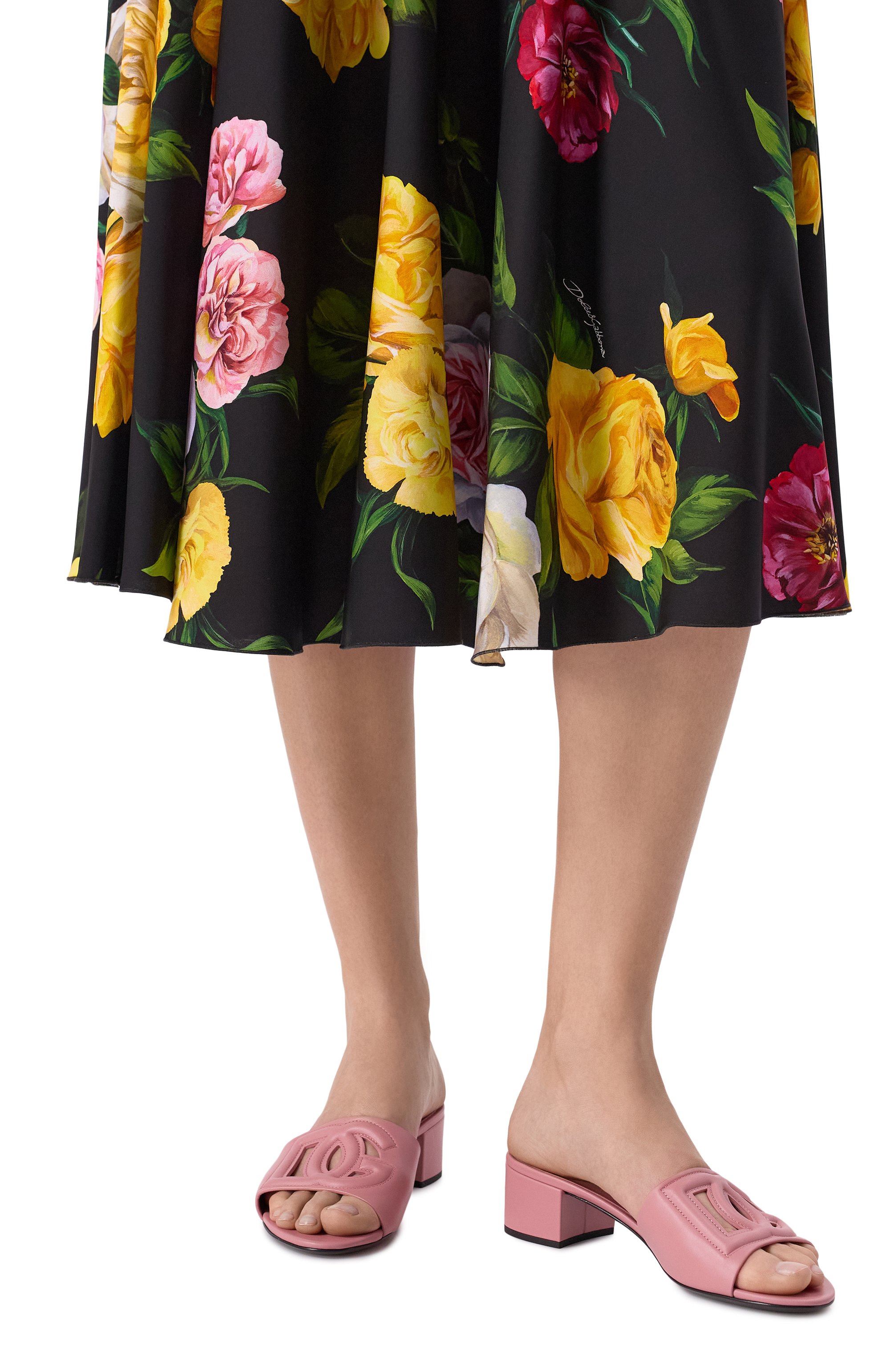 Кожаные мюли bianca DOLCE & GABBANA, арт. CR1755/AY329, фото 3