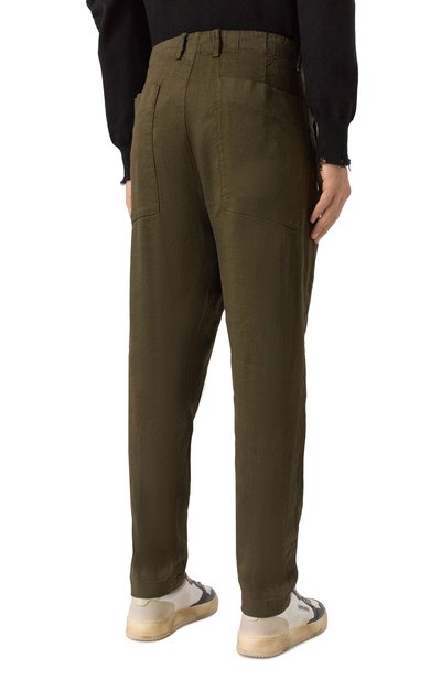 Брюки изо льна и вискозы TRANSIT, арт. CFUTRWH170, фото 4