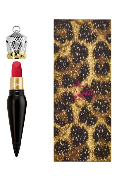 Женская матовая помада для губ loubileopard, оттенок rouge louboutin CHRISTIAN LOUBOUTIN, арт. 8435415030243