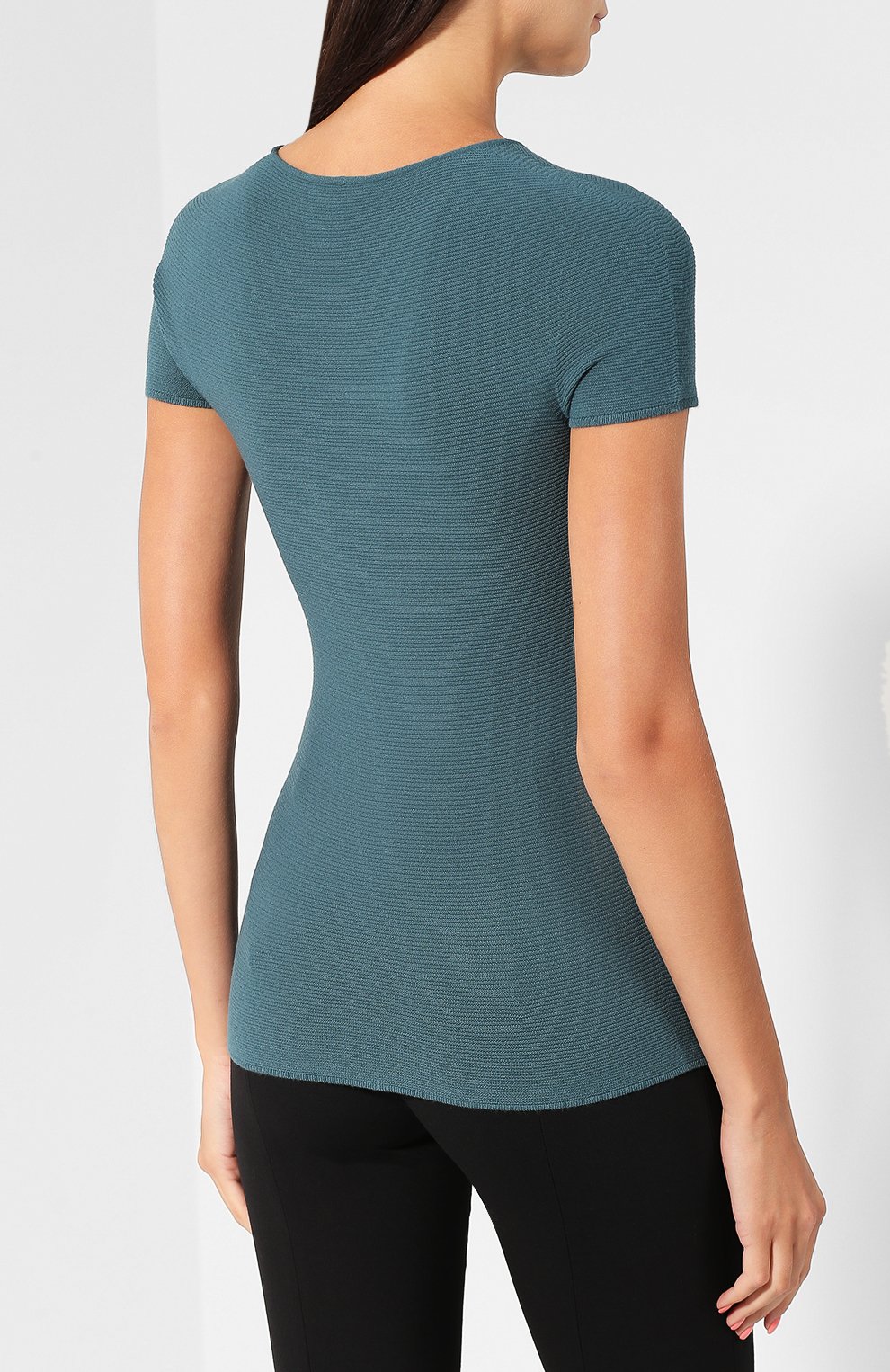 Футболка из вискозы GIORGIO ARMANI, арт. 8NAM32/AM05Z, фото 4