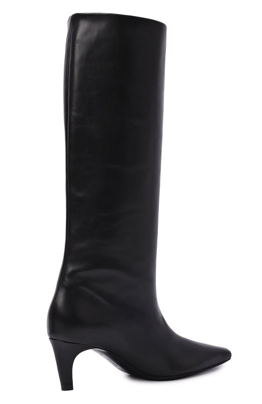 Кожаные сапоги Cave 60 Jude CAVE KNEE B00T/LEATHER Чёрный  CAVE KNEE B00T/LEATHER Фото 5