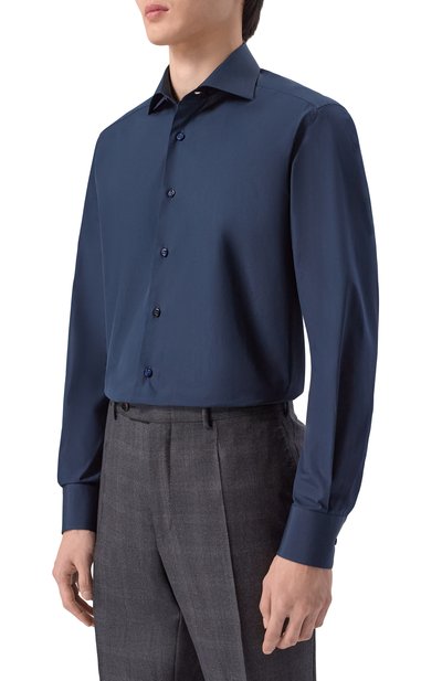 Хлопковая сорочка STEFANO RICCI, арт. MC007132/BN2719, фото 3