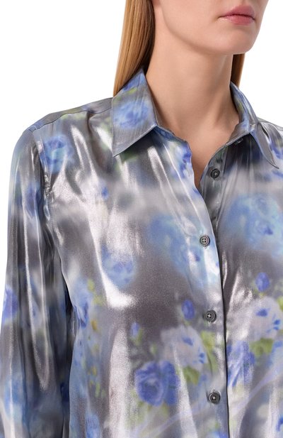 Рубашка DIESEL серебряного цвета по цене 43200 руб., арт. A21248/0DMBP, фото 5 Рубашка DIESEL, арт. A21248/0DMBP, фото 5