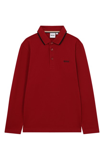 Хлопковое поло BOSS, арт. J52330