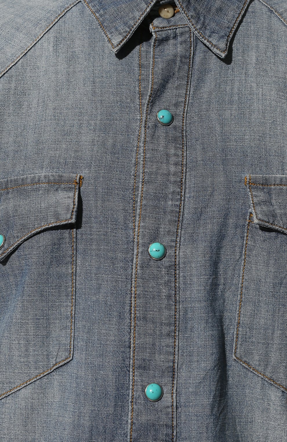 Джинсовая рубашка TWO MEN IN THE WORLD, арт. A1LGMC, AROLD, фото 5