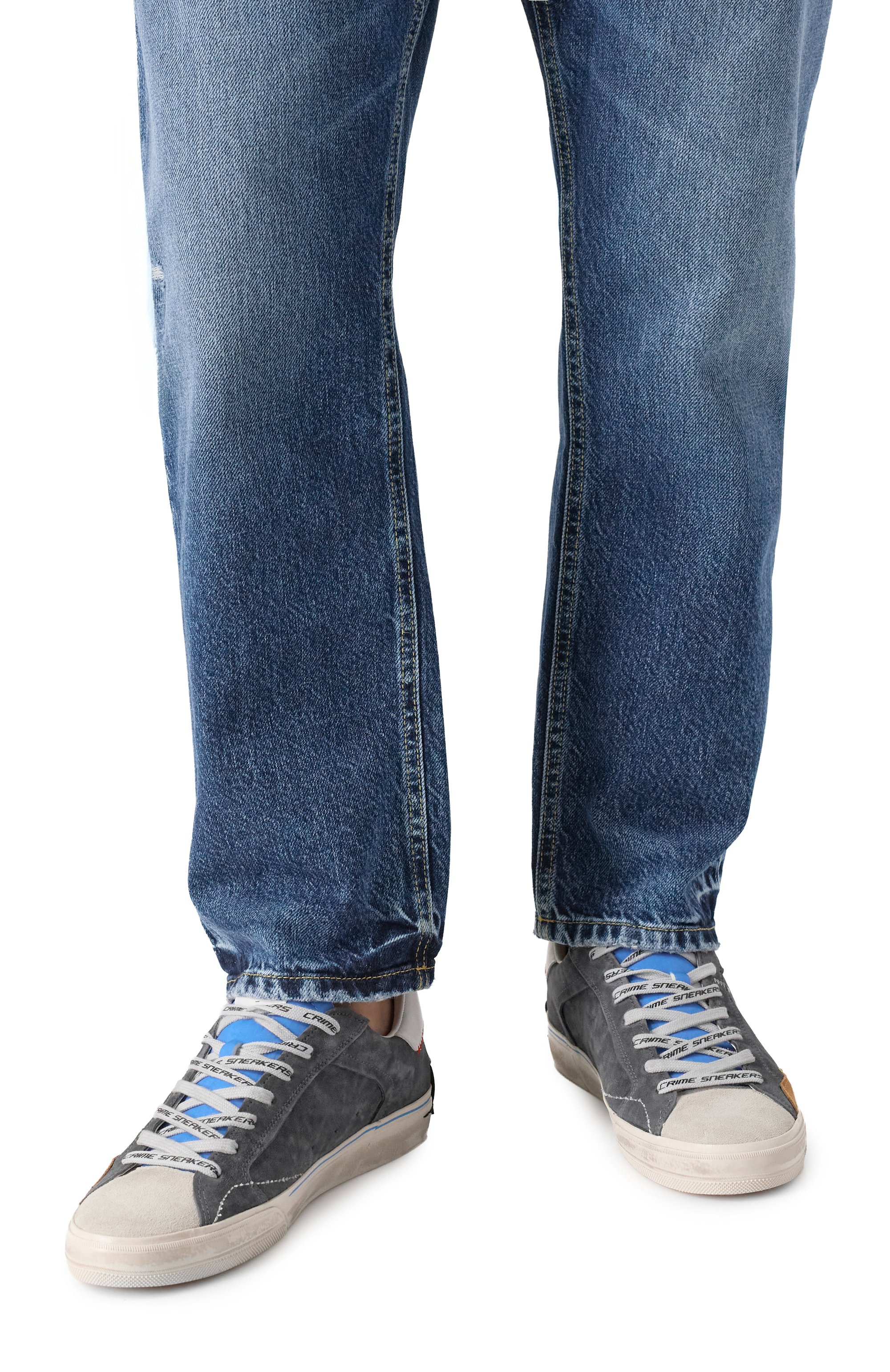 Замшевые кеды deconstructed CRIME LONDON, арт. 19074PP8, фото 3