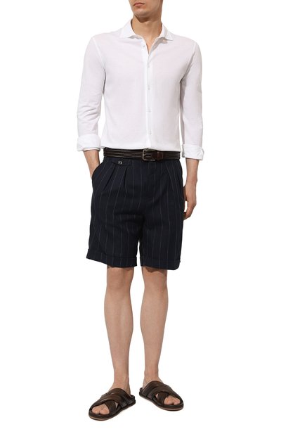 Кожаные шлепанцы erik SANTONI, арт. MCEG18089HV6MTZ8T50, фото 2