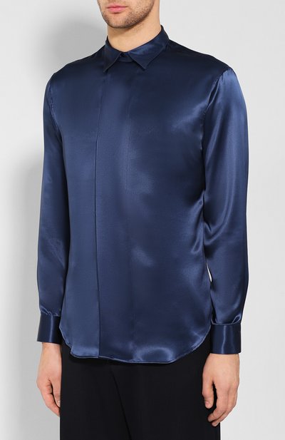Шелковая рубашка GIORGIO ARMANI, арт. 9WGCCZSS/TZ429, фото 3