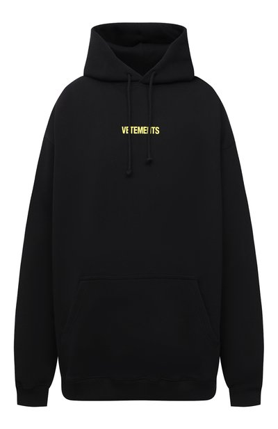 Женский хлопковое худи VETEMENTS, арт. UE52TR380X 1601/W