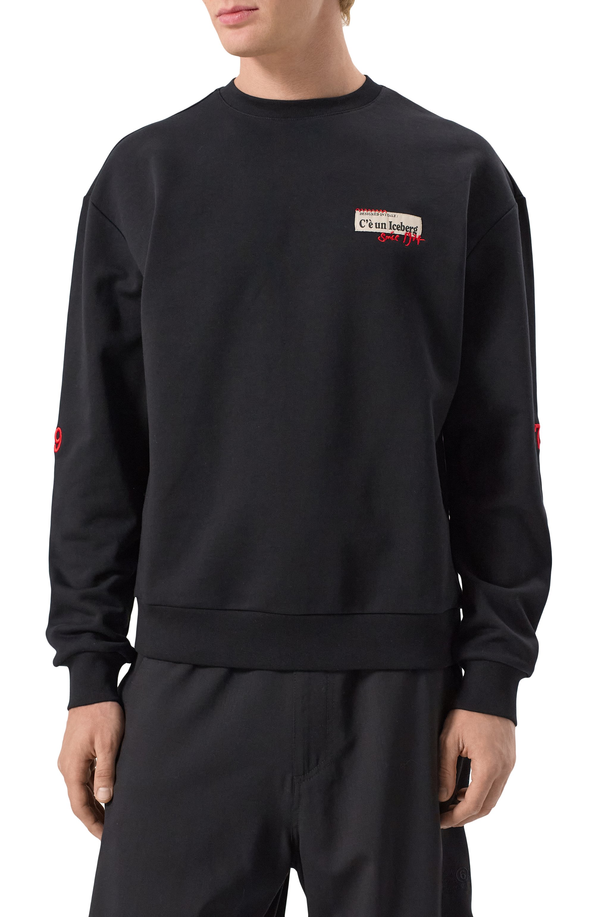 Хлопковый свитшот ICEBERG, арт. E050/6300, фото 3