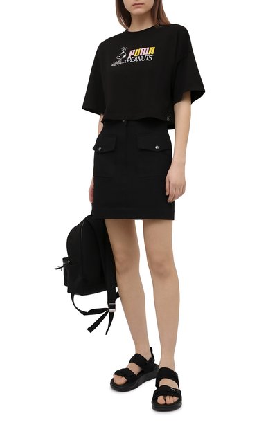 Хлопковая футболка puma x peanuts ralph sampson PUMA, арт. 53115801, фото 2