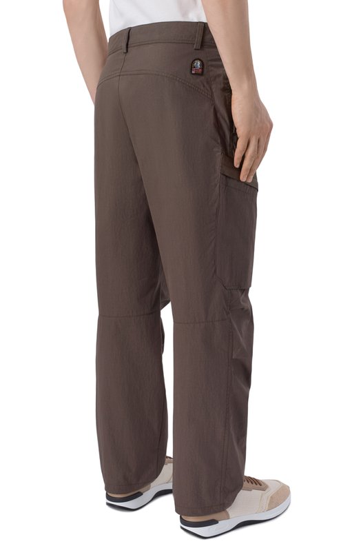 Хлопковые брюки-карго Parajumpers 26SM-PM PAR M05 Коричневый  26SM-PM PAR M05 Фото 4