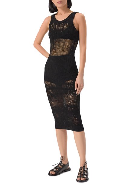 Платье из вискозы ISABEL BENENATO, арт. DK08S25, фото 3