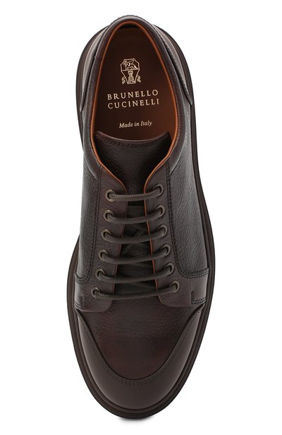 Кожаные дерби BRUNELLO CUCINELLI, арт. MZUDSGI885, фото 5
