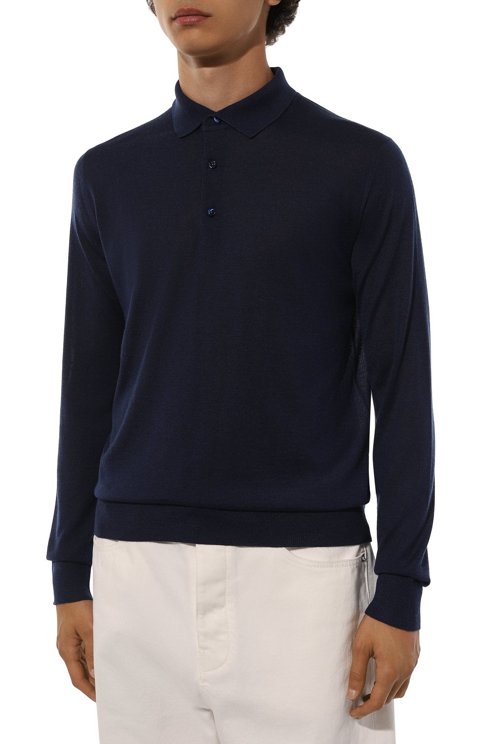 Поло из кашемира и шел�ка STEFANO RICCI, арт. KE03500P03/E24345, фото 3