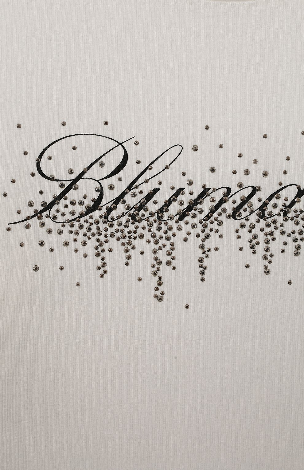 Хлопковый лонгслив BLUMARINE белого цвета по цене 9795 руб., арт. IF3191J5003, фото 3 Хлопковый лонгслив BLUMARINE, арт. IF3191J5003, фото 3