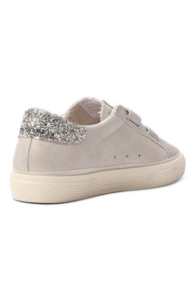 Кожаные кеды may GOLDEN GOOSE DELUXE BRAND золотого цвета по цене 48400 руб., арт. GTF00198.F008077, фото 3 Кожаные кеды may GOLDEN GOOSE DELUXE BRAND, арт. GTF00198.F008077, фото 3