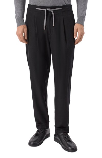 Шерстяные брюки MARCO PESCAROLO, арт. VARENNE/5217, фото 3