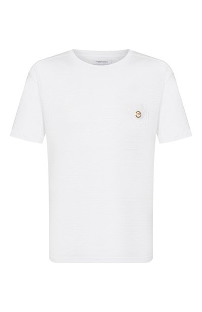 Мужская льняная футболка STEFANO RICCI, арт. MNH5104070/LN