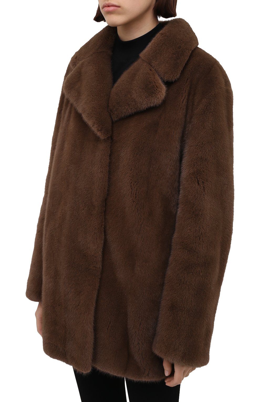 Шуба из меха норки COLOR TEMPERATURE, арт. 19ct1006, фото 3