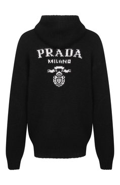 Кардиган из шерсти и кашемира PRADA, арт. UMG064-1YVW-F0002, фото 2