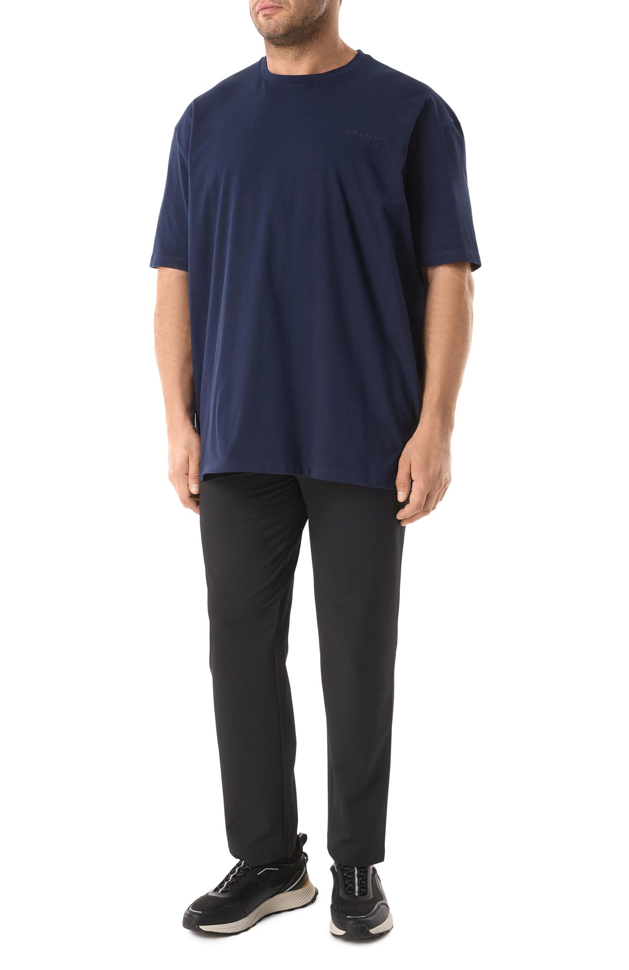Хлопковая футболка PAUL&SHARK, арт. 25411047, фото 2