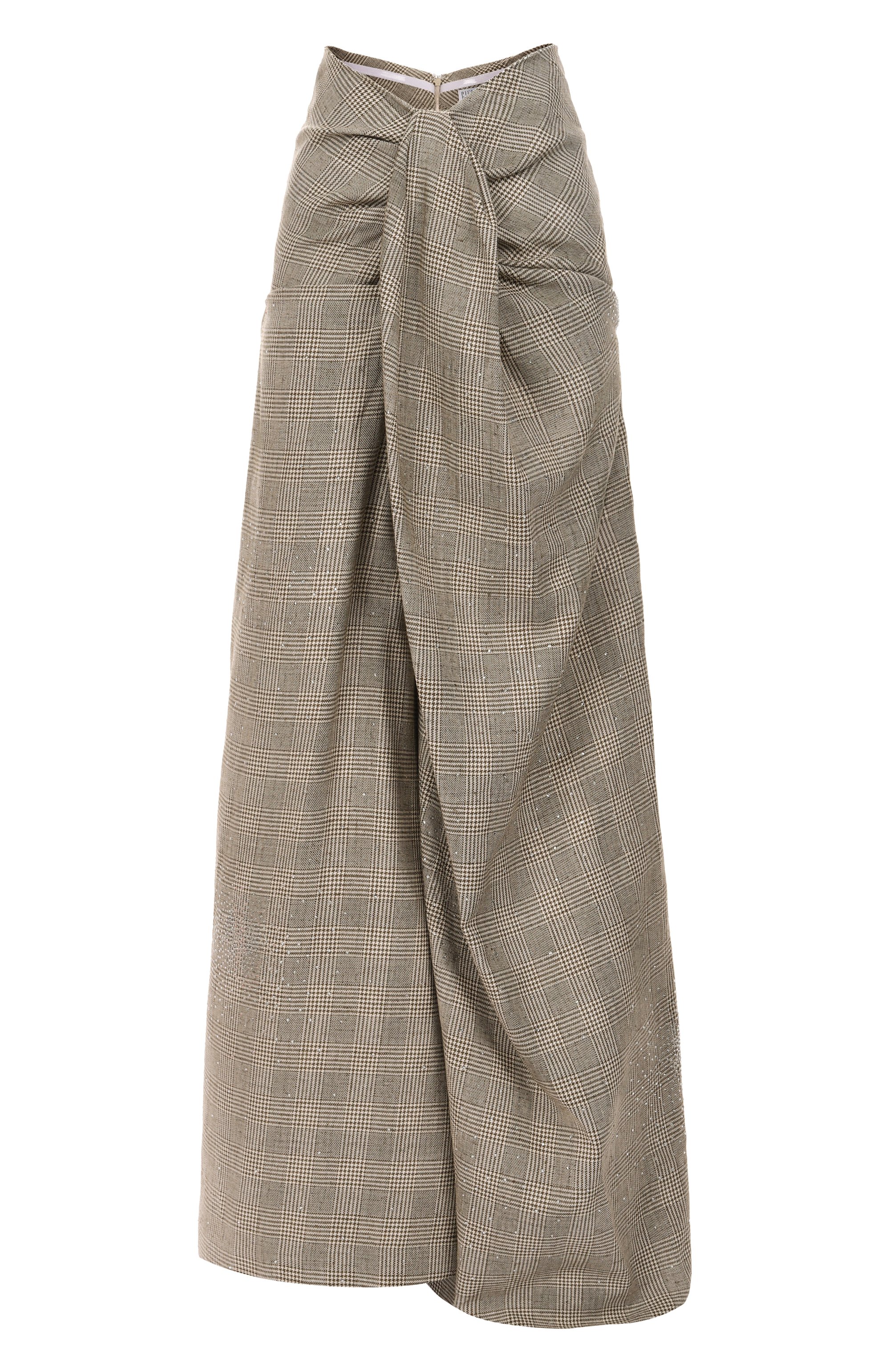 Брюки из вискозы и хлопка с отделкой стразами GIUSEPPE DI MORABITO, арт. 04SSPA117C 04427, фото 1