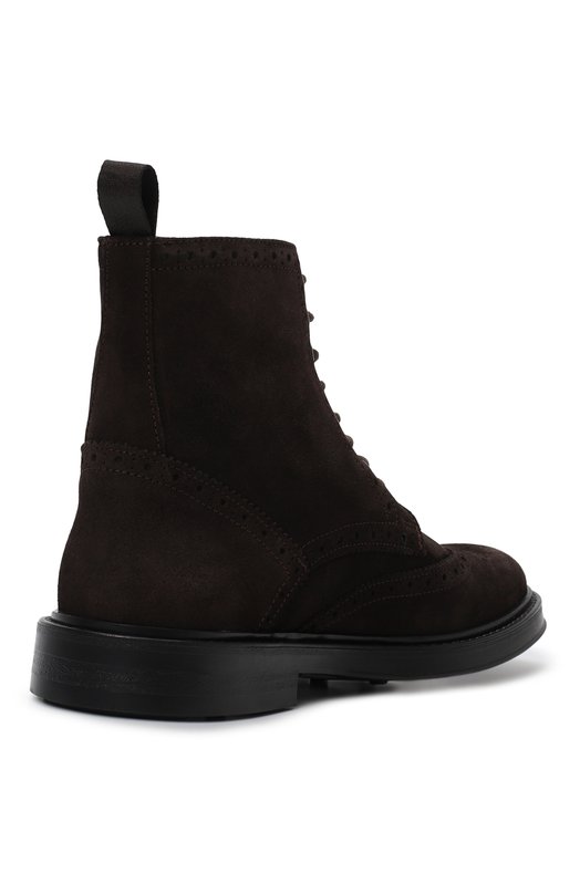 Замшевые ботинки Bruno Magli Коричневый, фото 3