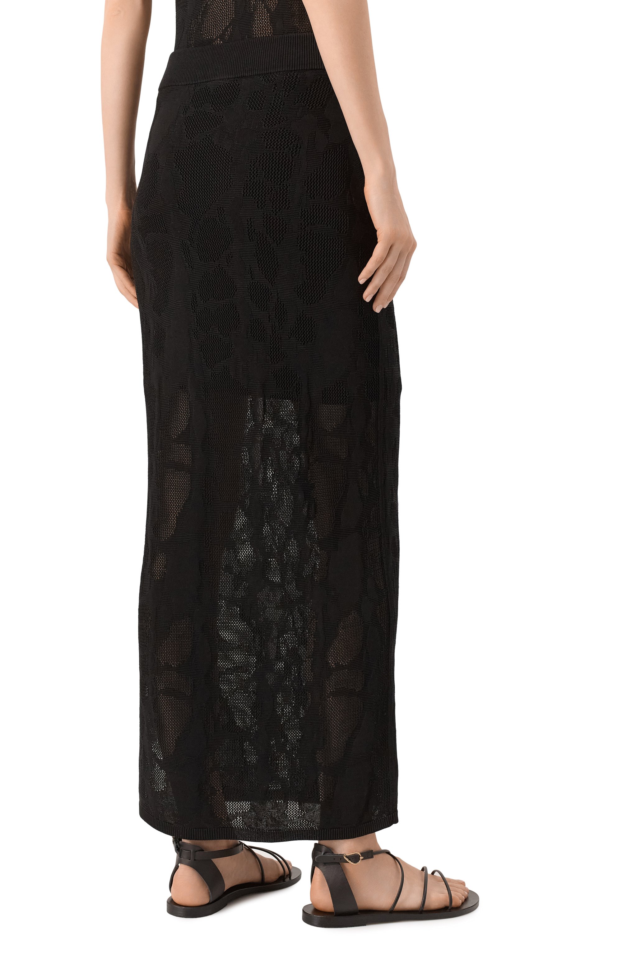 Юбка из вискозы и хлопка HUGO, арт. 50538225, фото 4