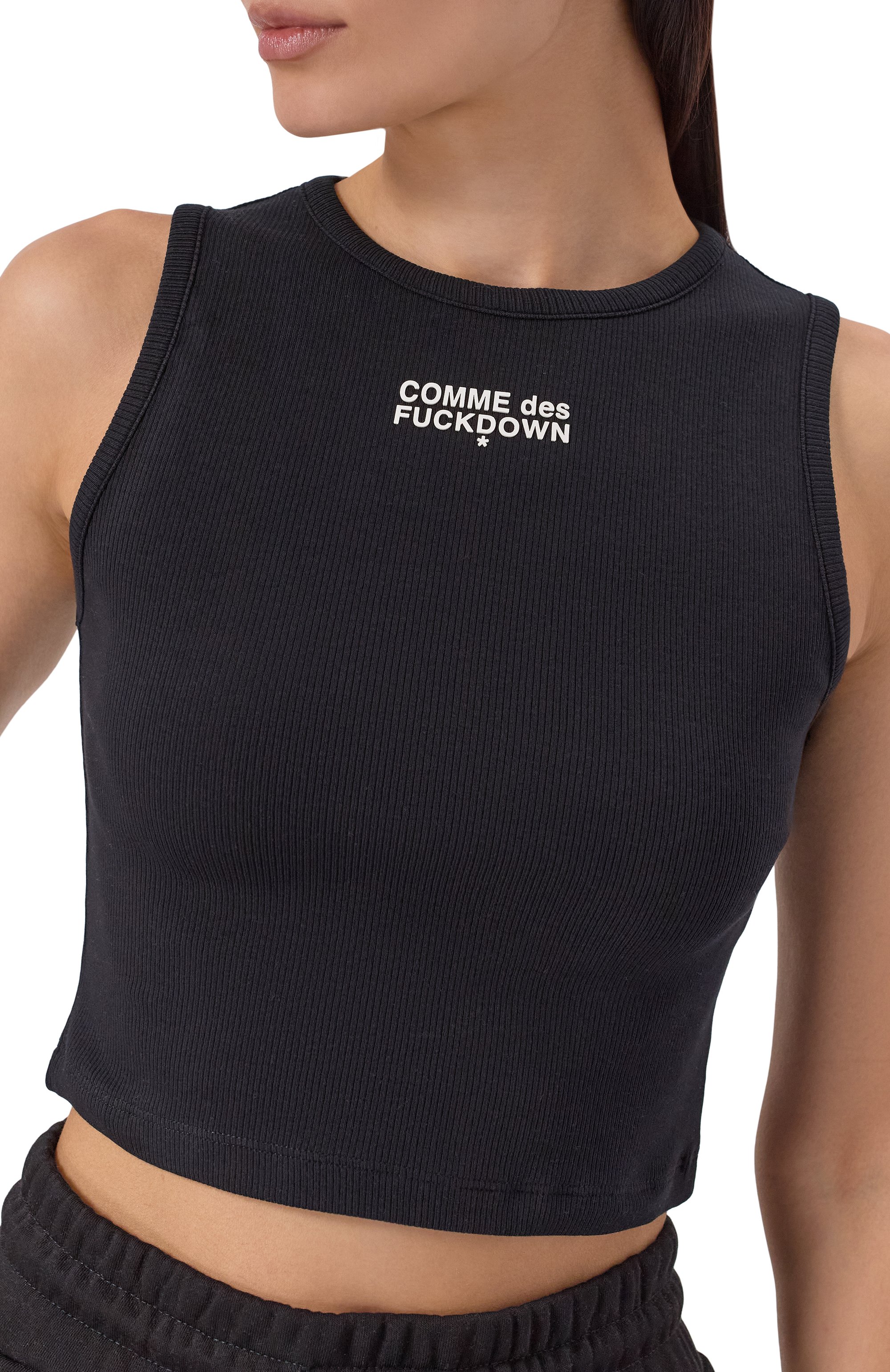 Хлопковая майка COMME DES FUCKDOWN, арт. CFABW01600, фото 5