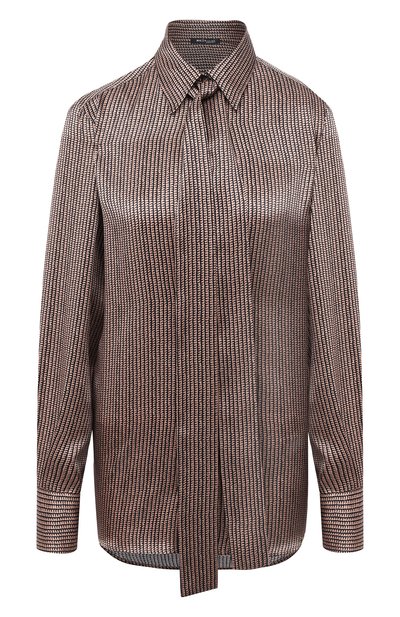 Женская шелковая блузка KITON, арт. D48407K05T62