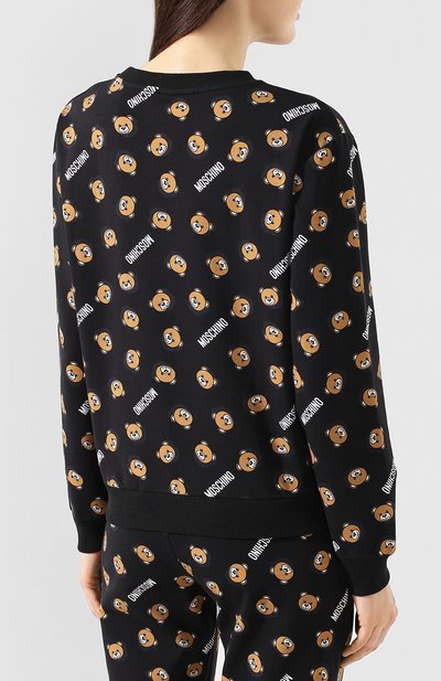 Хлопковый свитшот MOSCHINO, арт. A1723/9017, фото 4