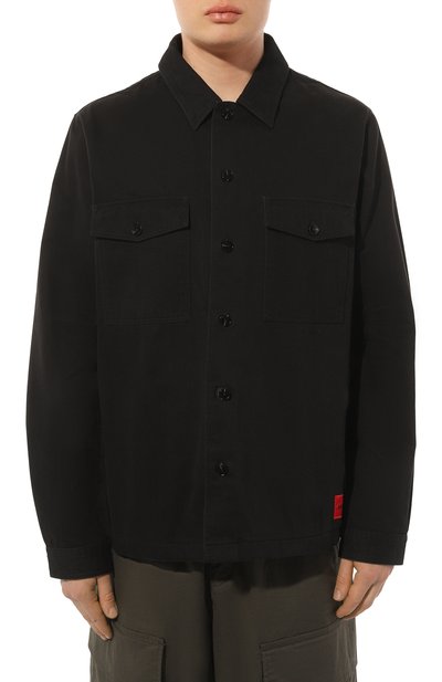 Хлопковая куртка-рубашка HUGO, арт. 50468744, фото 3