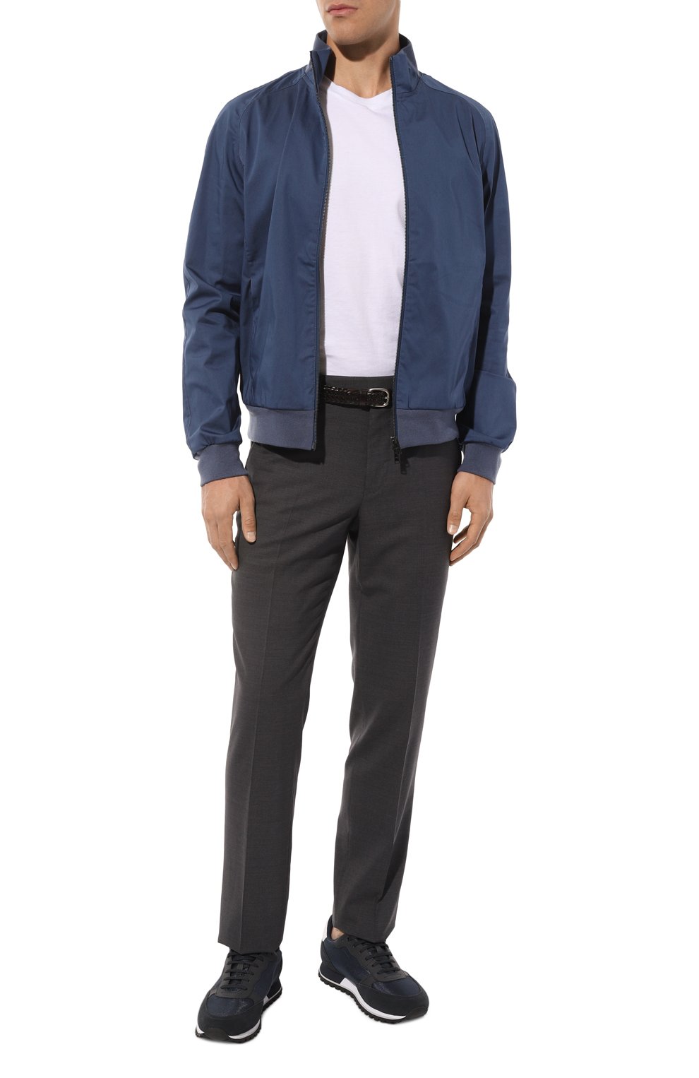 Комбинированные кроссовки BOSS, арт. 50498133, фото 2