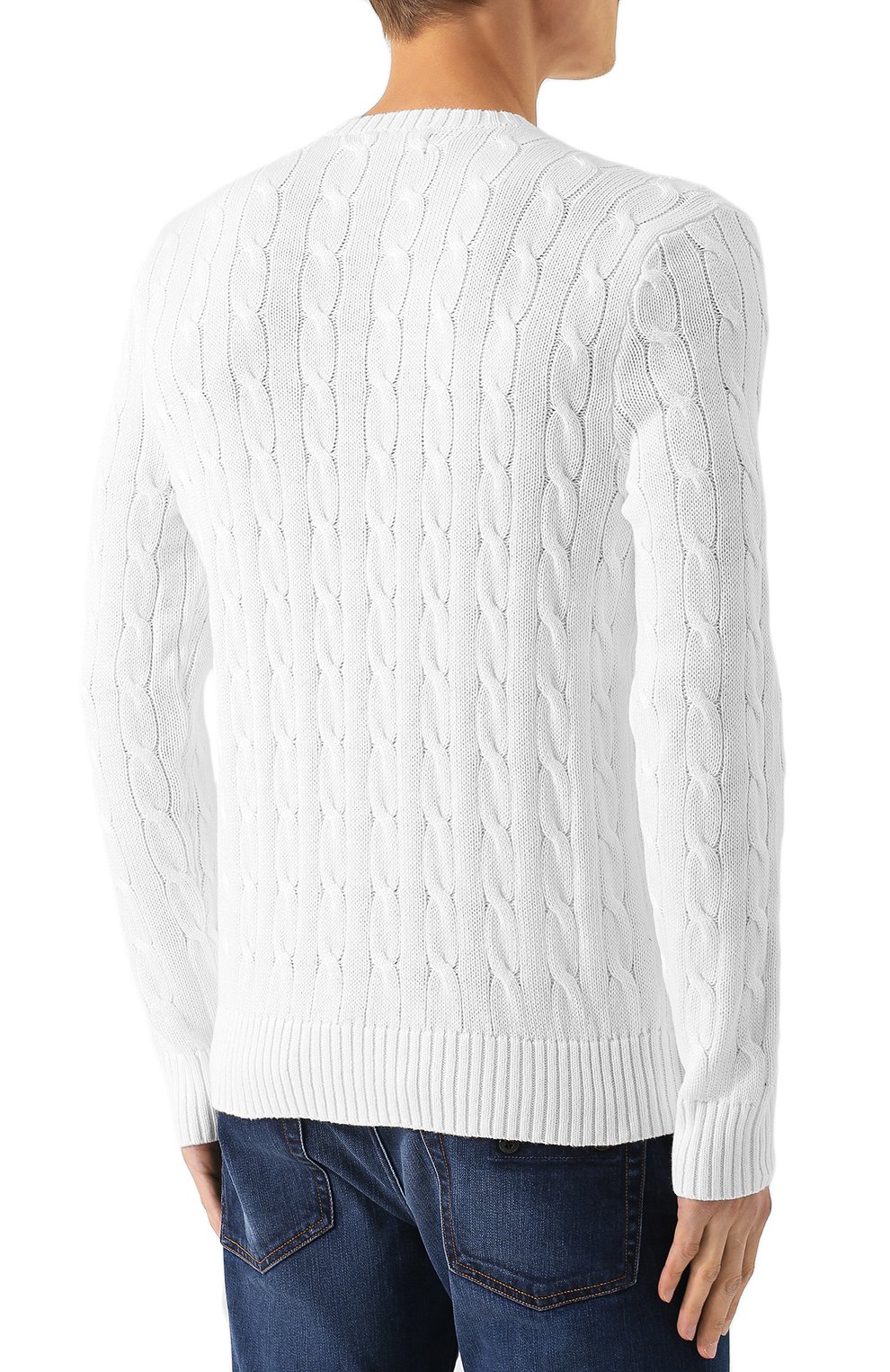 Хлопковый джемпер POLO RALPH LAUREN, арт. 710702613, фото 4
