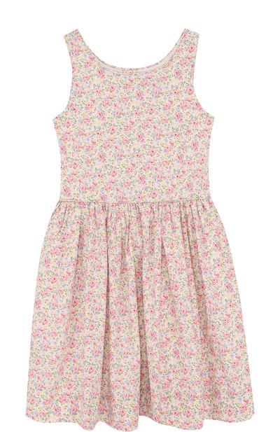 Хлопковое платье с принтом POLO RALPH LAUREN, арт. 313688433, фото 1