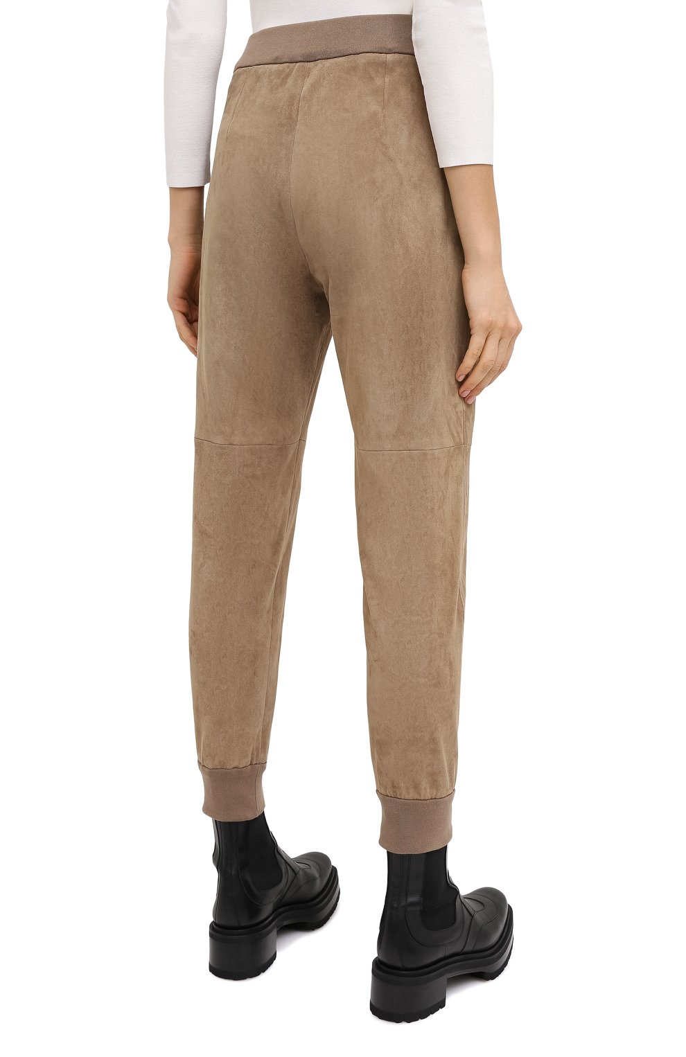 Замшевые джоггеры BRUNELLO CUCINELLI, арт. M0W30P7409, фото 4