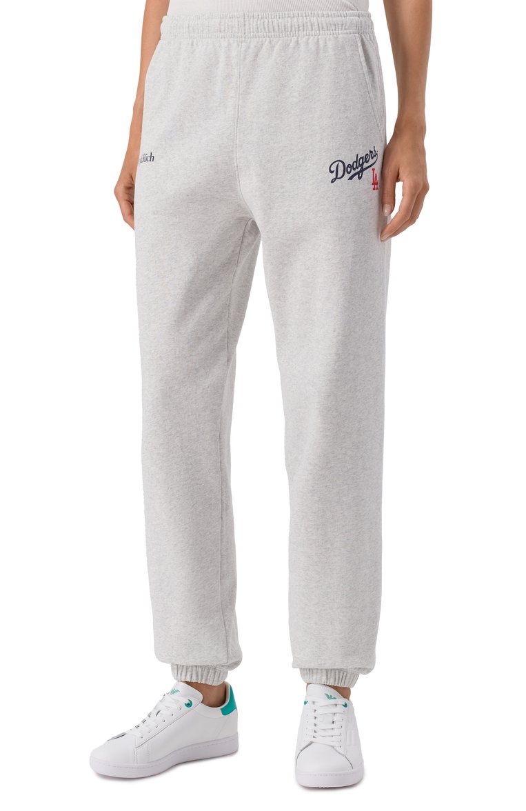 Хлопковые джоггеры sporty & rich x la dodgers SPORTY AND RICH, арт. PA036627666GY03, фото 1