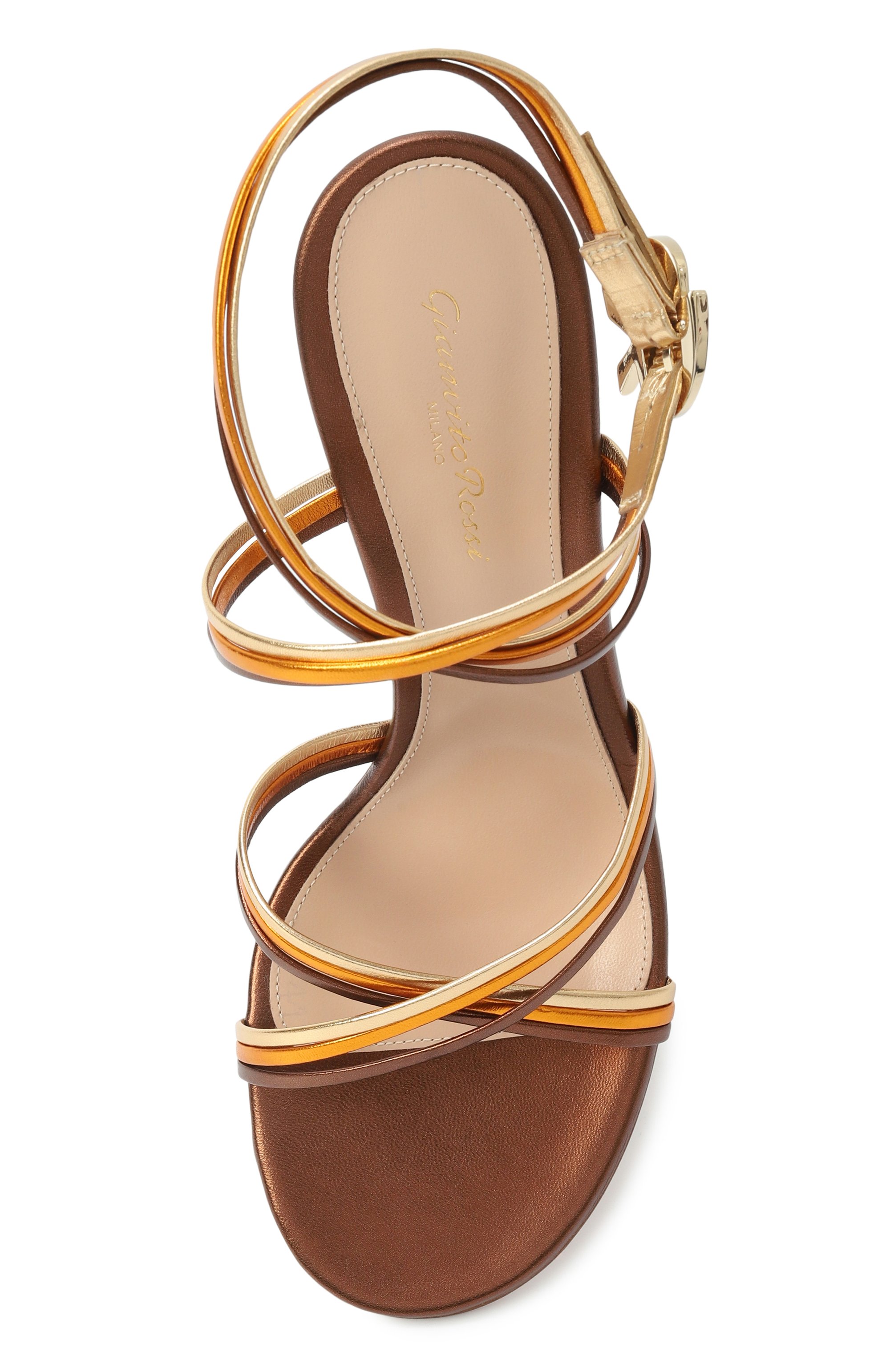 Кожаные босоножки calissa 85 GIANVITO ROSSI, арт. G32588.NPSCH0M, фото 6