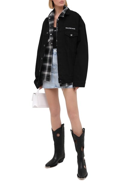 Джинсовая юбка OFF-WHITE, арт. 0WYF005R21DEN001, фото 2