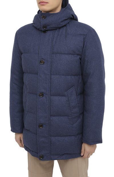 Пуховик KIRED синего цвета по цене 232500 руб., арт. WFAYAL2W7203004000, фото 4 Пуховик KIRED, арт. WFAYAL2W7203004000, фото 4