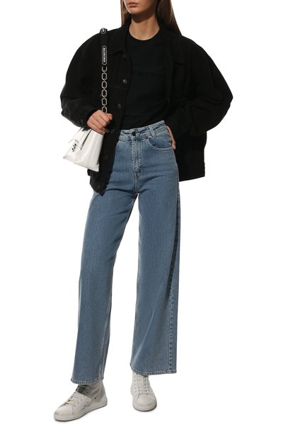 Хлопковая футболка GIVENCHY, арт. BW707Z30NH, фото 2