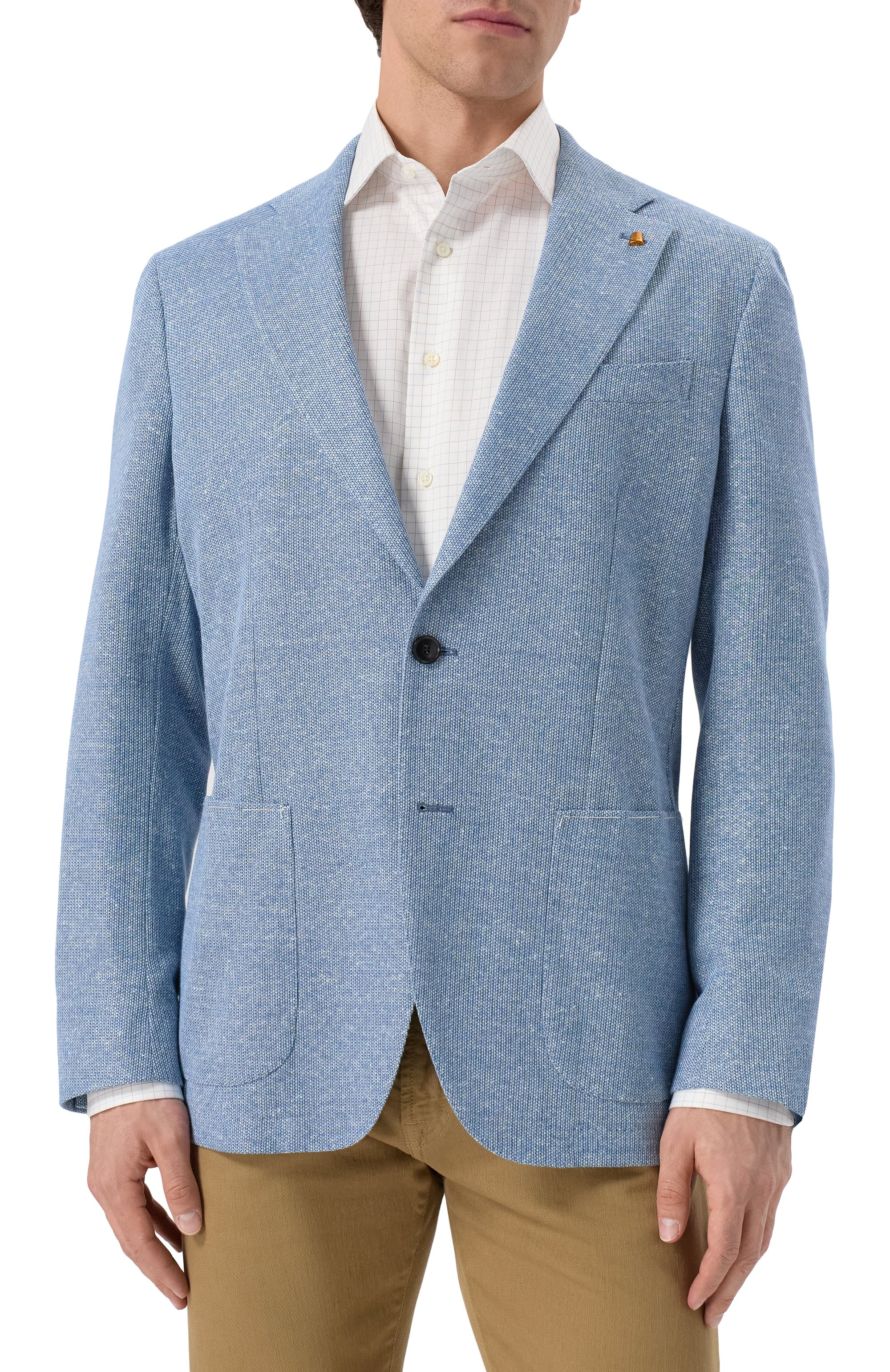 Хлопковый пиджак SARTORIA LATORRE, арт. JEF74/JH132, фото 4