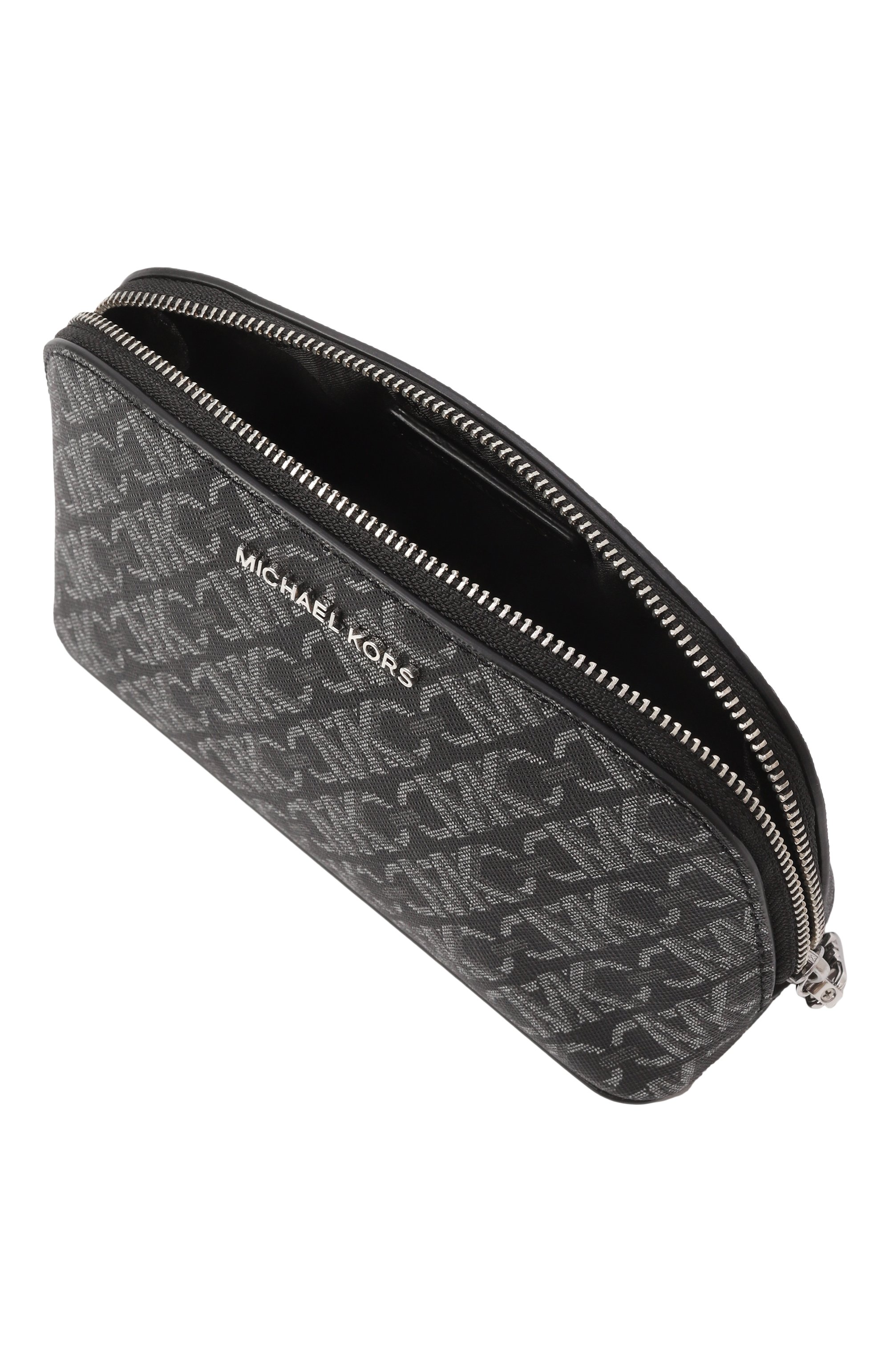 Косметичка MICHAEL MICHAEL KORS черного цвета по цене 13000 руб., арт. 32F4S8ET1B, фото 3 Косметичка MICHAEL MICHAEL KORS, арт. 32F4S8ET1B, фото 3