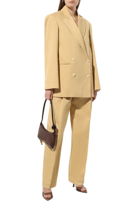 Хлопковый жакет Nackiye Жёлтый, фото 2